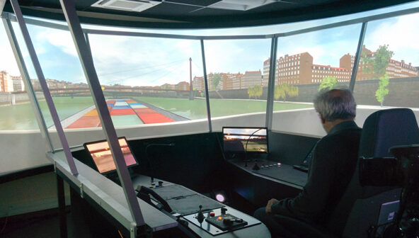 Des simulateurs au service de la formation à la navigation fluviale