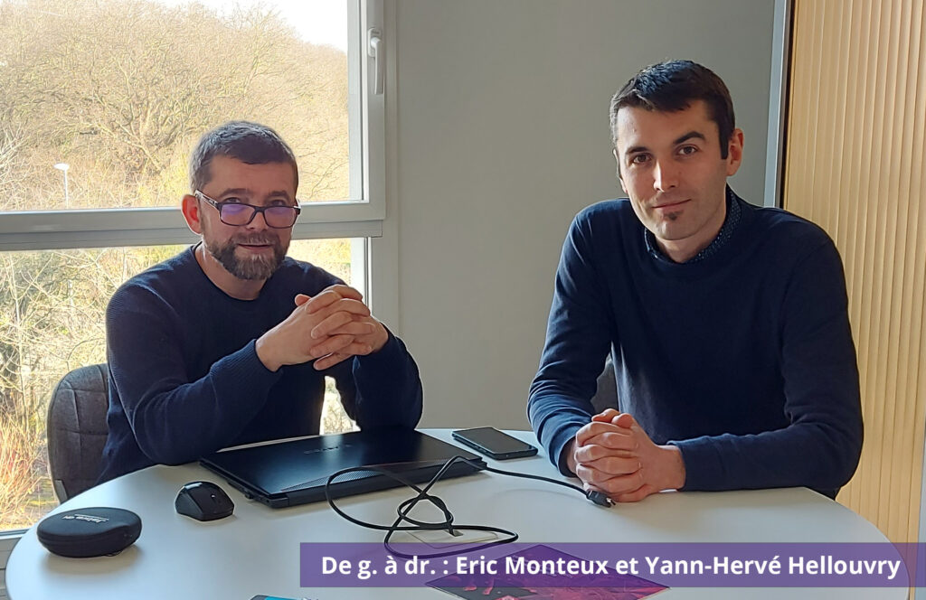 Eric Monteux et Yann-Hervé Hellouvry