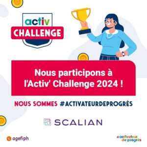 Nous participons à l'Activ Challenge 2024, nous sommes activateurs de progrès